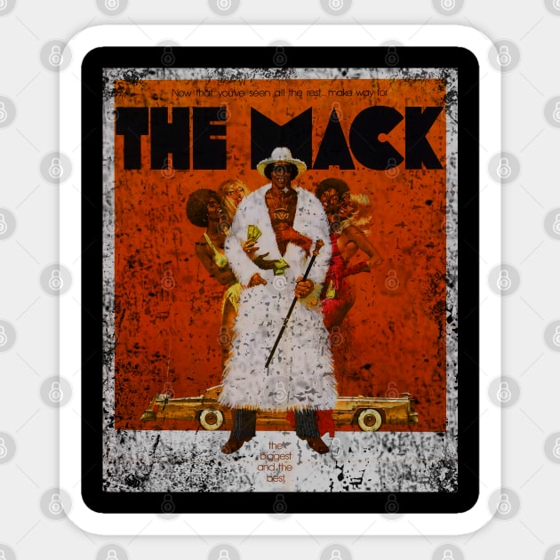 The Mack Boss Vintage 1973 Sticker by ANDREANUS